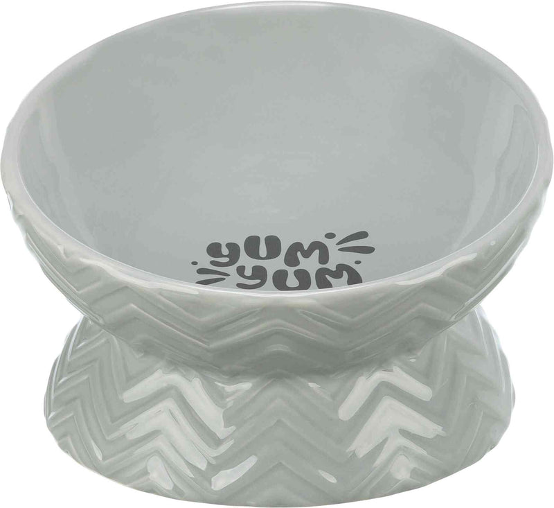 24809 Bowl, elevated, ceramic, 0.35 l/diam. 17 cm, grey