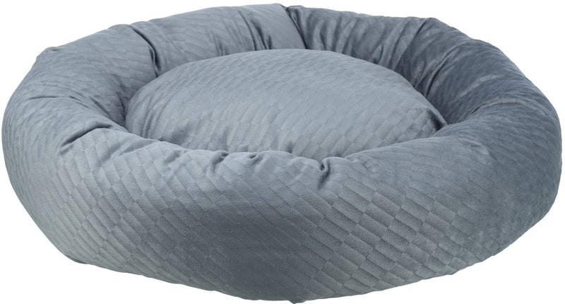 37795 Alena bed, round, diam. 60 cm, blue-grey