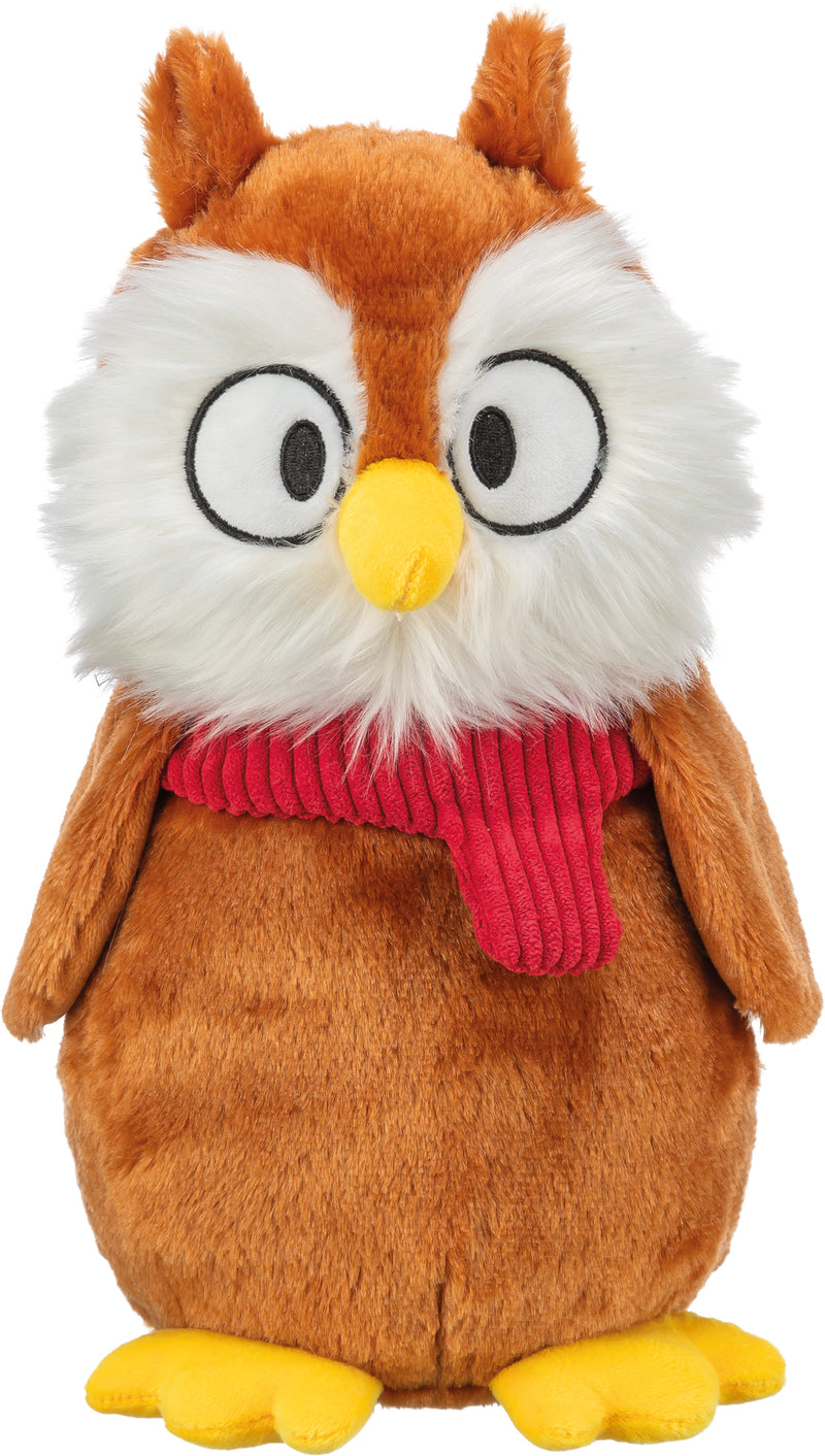 92629 Xmas owl, plush, 33 cm