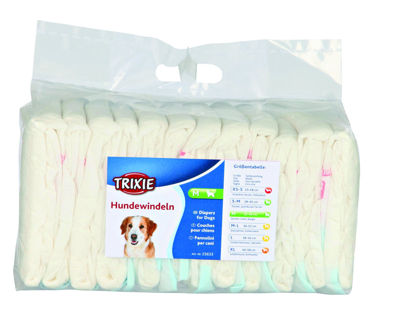23633 Diapers for female dogs, M, 12 pcs.