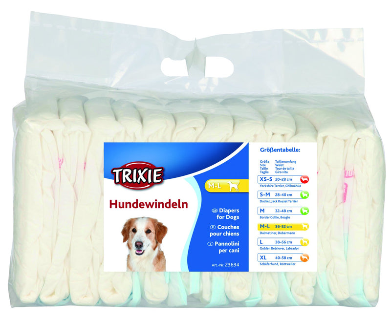 23634 Diapers for female dogs, M-L, 12 pcs.