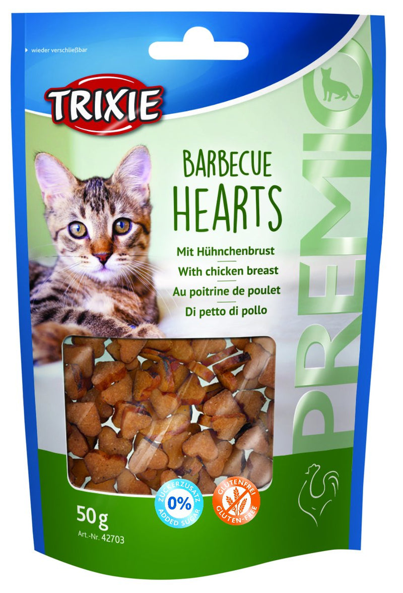 42703 PREMIO Barbecue Hearts, 50 g
