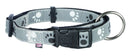 12221 Silver Reflect collar, XS-S: 22-35 cm/15 mm, black/silver grey