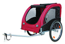 12816 Bicycle trailer, L: 75 x 86 x 80 (145) cm, black/red