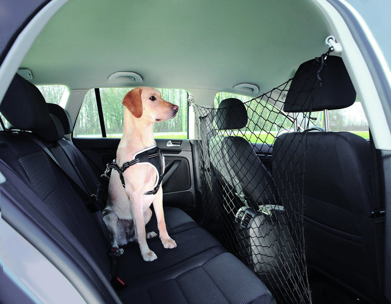 1312 Car net, approx. 120 x 100 cm, black