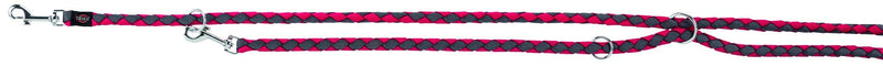 143511 Cavo adjustable leash, S-M: 2.00 m/diam. 12 mm, fuchsia-graphite