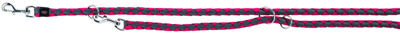 143611 Cavo adjustable leash, L-XL: 2.00 m/diam. 18 mm, fuchsia-graphite