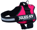 150403 Julius-K9 Powerharness, 1/L: 66-85 cm, red
