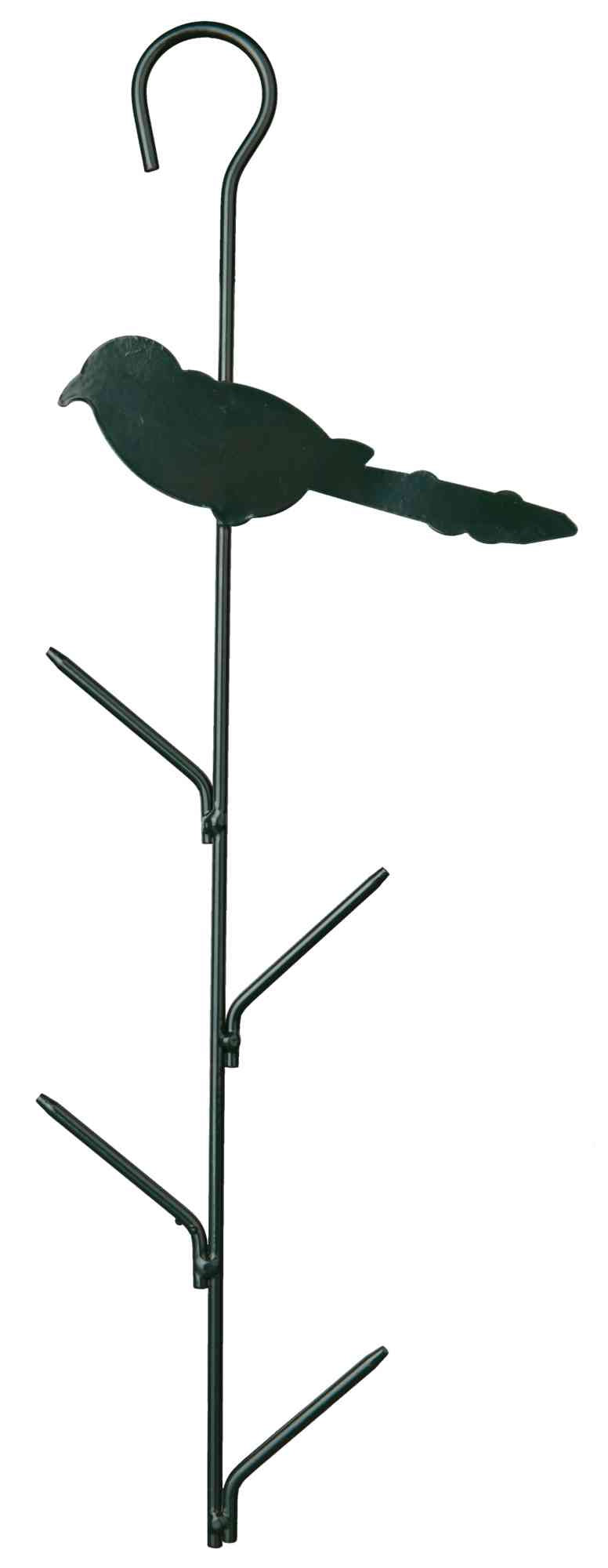 55620 Fat ball feeder, 9 x 40 cm, dark green