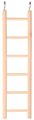 5813 Wooden ladder, 6 rungs/28 cm