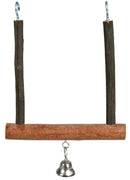 5831 Natural Living swinging trapeze with bell, 12 x 15 cm
