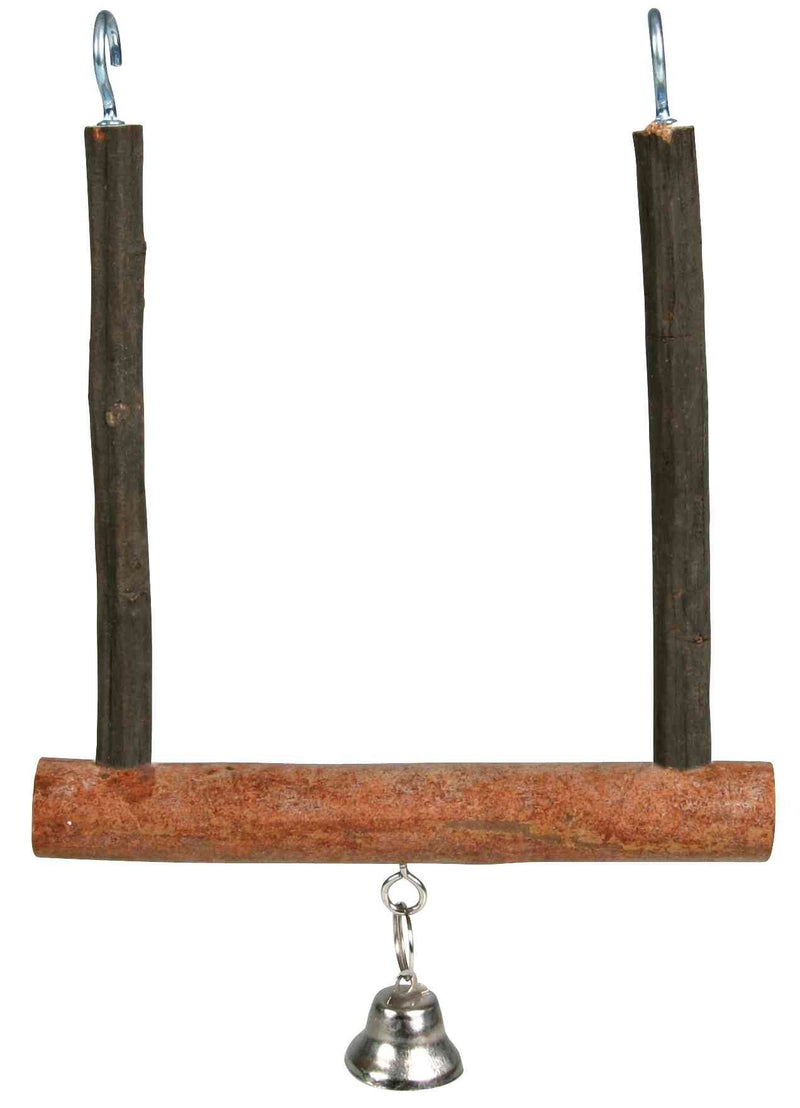 5831 Natural Living swinging trapeze with bell, 12 x 15 cm