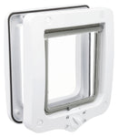44211 4-Way cat flap, 20 x 22 cm, white