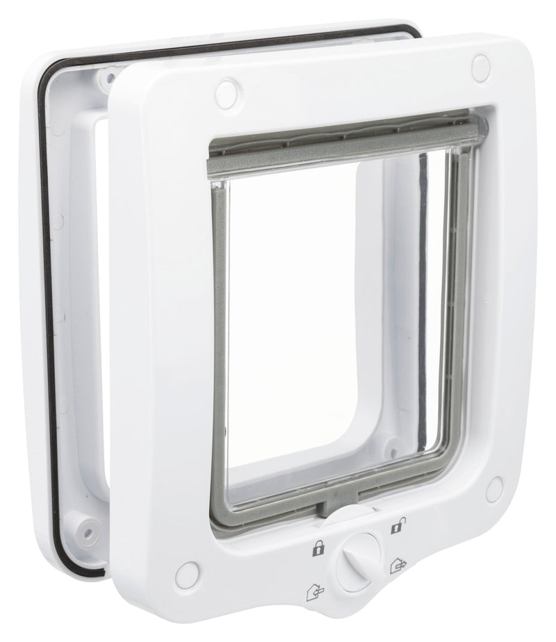 44211 4-Way cat flap, 20 x 22 cm, white