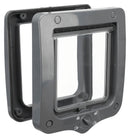 44212 4-Way cat flap, 20 x 22 cm, grey