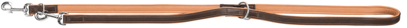 18933 Active Comfort adjustable leash, M-L: 2.00 m/25 mm, brown/light brown