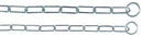 2151 Long link choke chain, 58 cm/4.0 mm