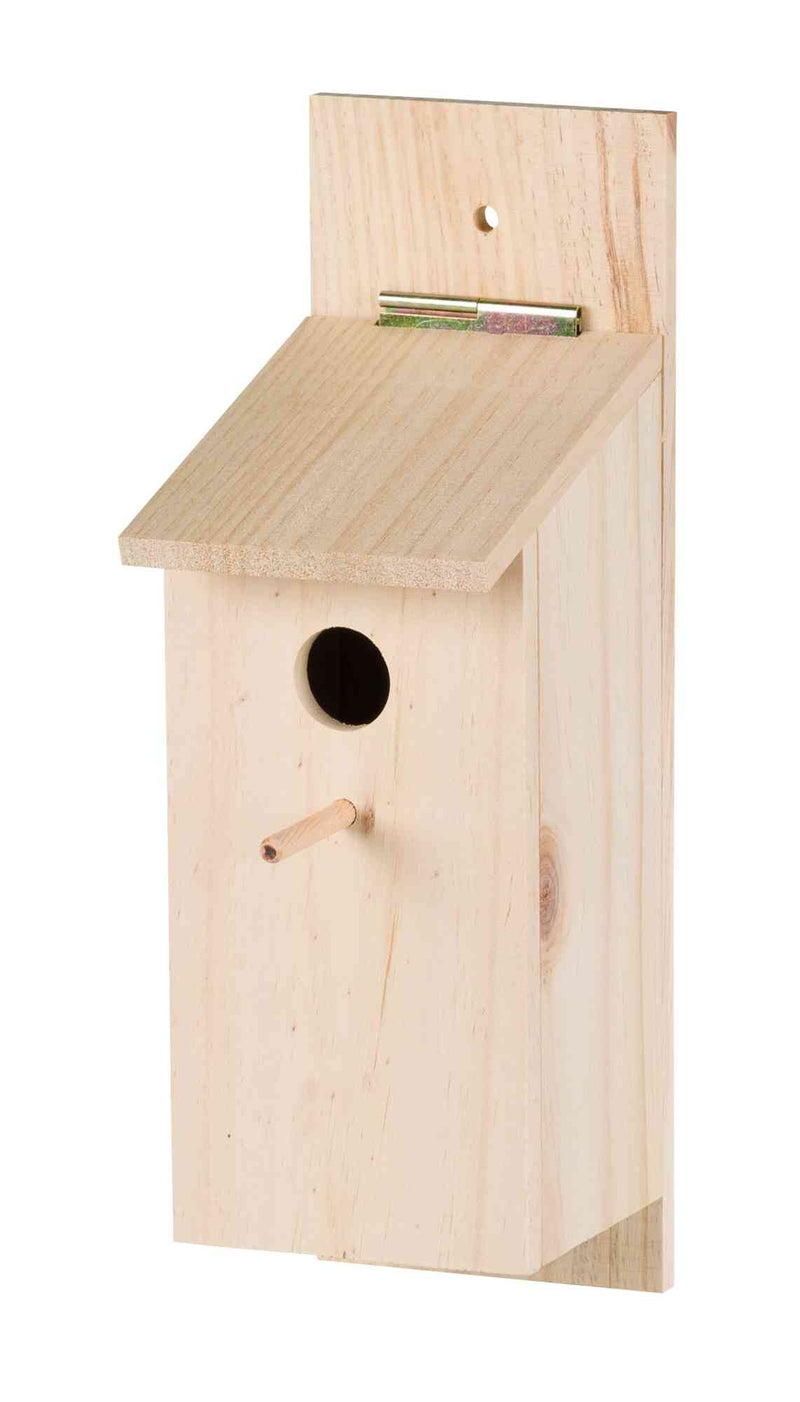 55641 Nest box, handicraft set, 12 x 36 x 15 cm/diam. 2.8 cm
