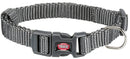 201416 Premium collar, XS-S: 22-35 cm/10 mm, graphite