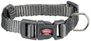 202216 Premium collar, S: 25-40 cm/15 mm, graphite