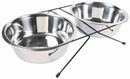 24834 Eat on Feet bowl set, 2 x 2.8 l/diam. 24 cm