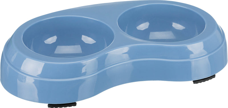24967 Plastic double bowl, 2 x 0.2 l/diam. 10 cm