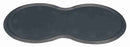 24561 Place mat, natural rubber, 45 x 25 cm, dark grey