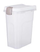 24666 Feed Barrel, 15 l/22 x 41 x 33 cm, transparent/white