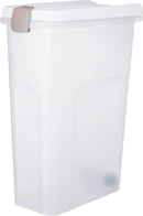 24668 Feed Barrel, 40 l/27 x 61 x 45 cm, transparent/white