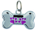 22762 Fancy I.D. tag, bone shaped, 3.5 x 2 cm