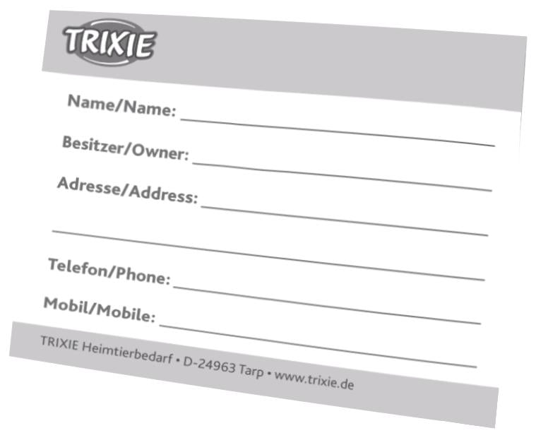 2281 Address label bag, 6 x 4 cm