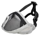 17625 Muzzle for short-nosed breeds, polyester, XS-S: 15 cm, grey