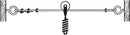 2293 Tie out cable with pulley, 15 m, red