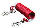 22945 Tie out cable with coiled cable, 5 m