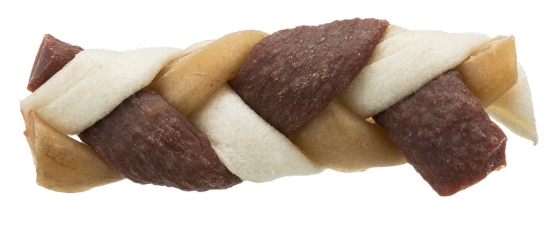 31475 Denta Fun Braided Stick, beef, 12 cm, 30 g