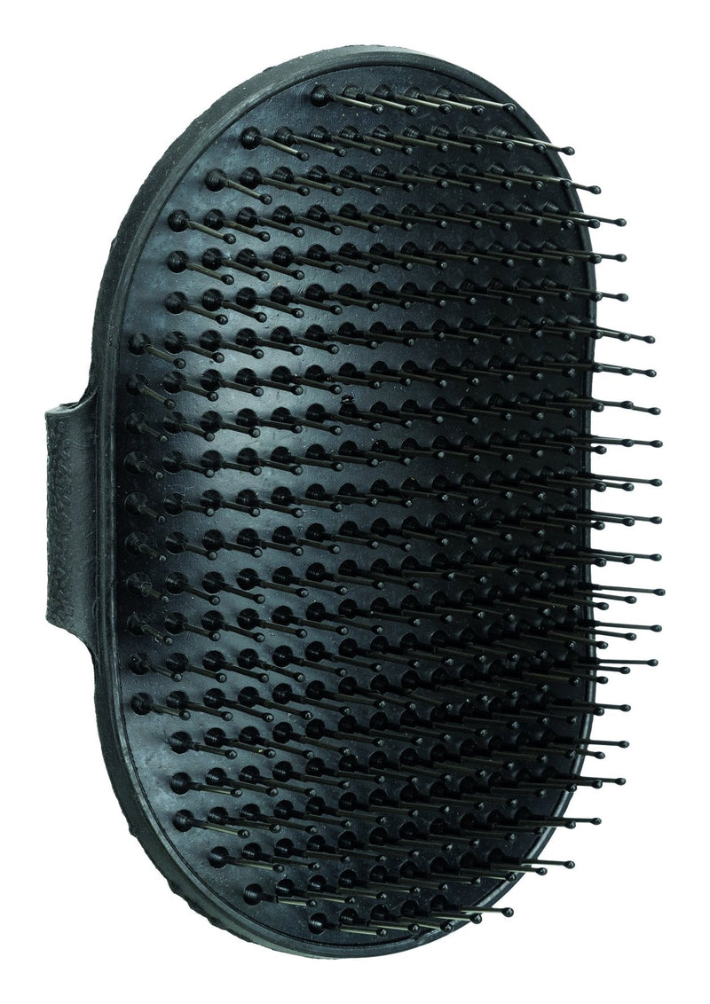 2330 Care brush, rubber, 8 x 13 cm