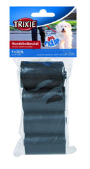 2332 Dog Pick Up dog dirt bags, M, 4 rolls of 20 pcs., black