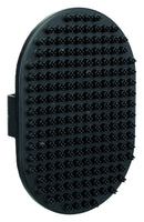 2333 Massage brush with hand-loop, rubber, 9 x 13 cm