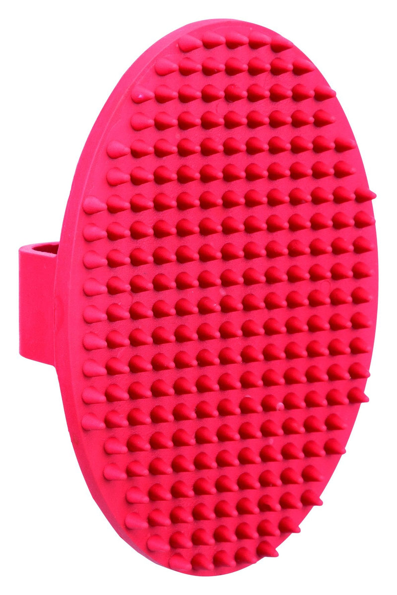 2336 Massage brush, rubber, 8 x 13 cm