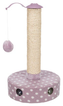 42930 Junior scratching post, fleece, -Ã‚Â· 26 - 47 cm, light lilac