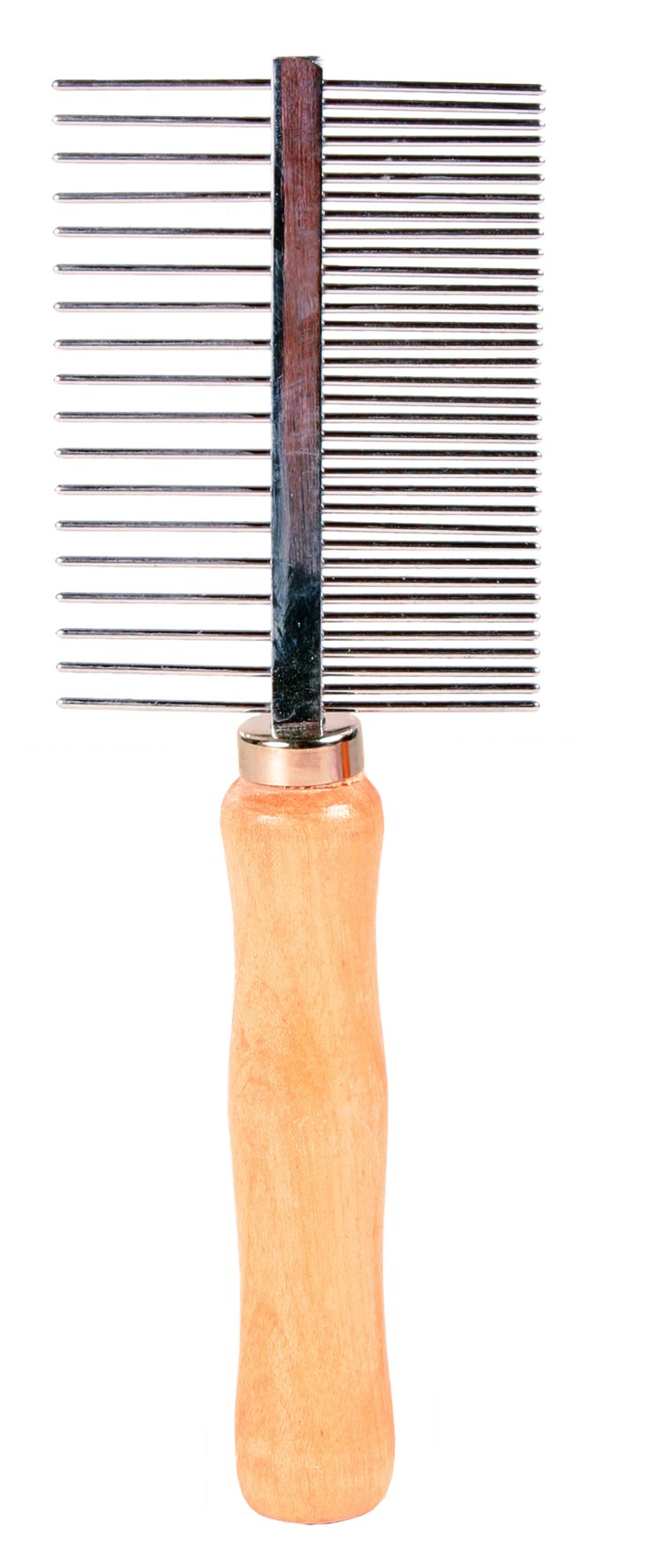 2396 Comb, double-sided, medium/wide teeth, 17 cm