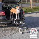 39376 Folding Steps Petwalk, aluminium, width: 37 cm height: up to 57 cm depth: up to 120