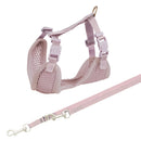 15564 Junior puppy soft harness with leash, 26-34 cm/10 mm, 2.00 m, light lilac