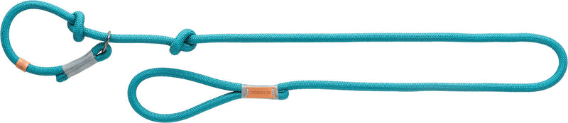 17222 BE NORDIC adjustable leash, S-M: 2.00 m/ 8 mm, petrol/light petrol/grey/light grey