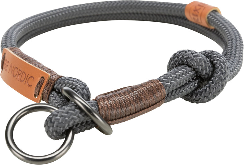 17301 BE NORDIC choke, XS-S: 30 cm/ 6 mm, dark grey/brown