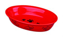 24495 Cat bowl, oval, ceramic, 0.2 l/15 x 10 cm
