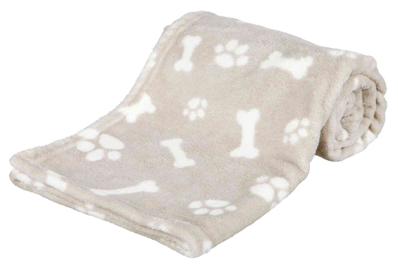 37162 Kenny blanket, plush, 75 x 50 cm, beige