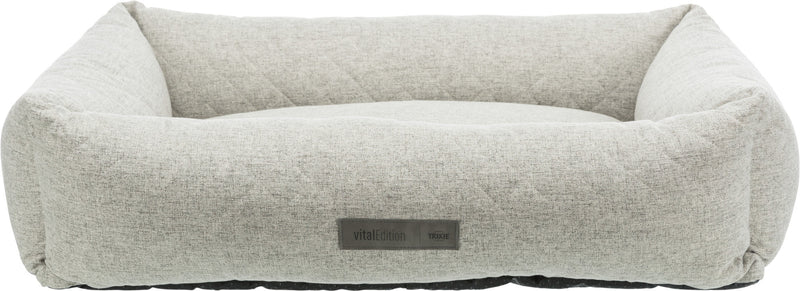36737 Noah vital bed, square, 100 x 70 cm, light grey