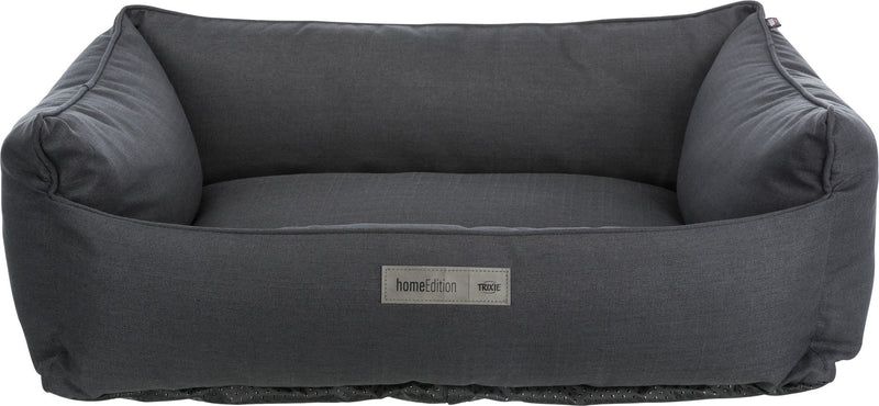 37641 Farello bed, square, 80 x 60 cm, black
