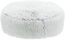 38016 Harvey cushion, round,  80 cm, white-black